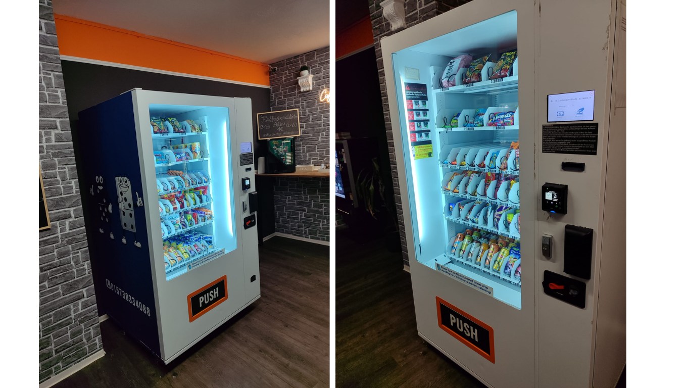 Unsere Snack- und Getränkeautomaten